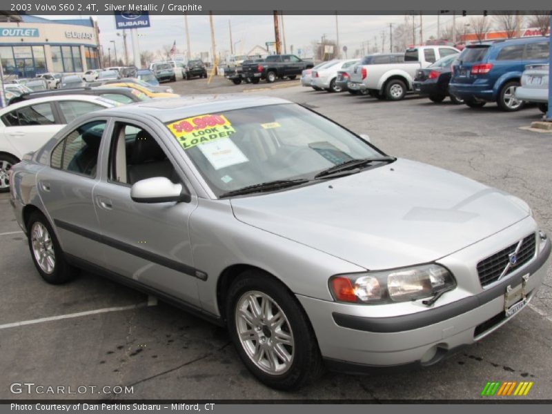 Silver Metallic / Graphite 2003 Volvo S60 2.4T