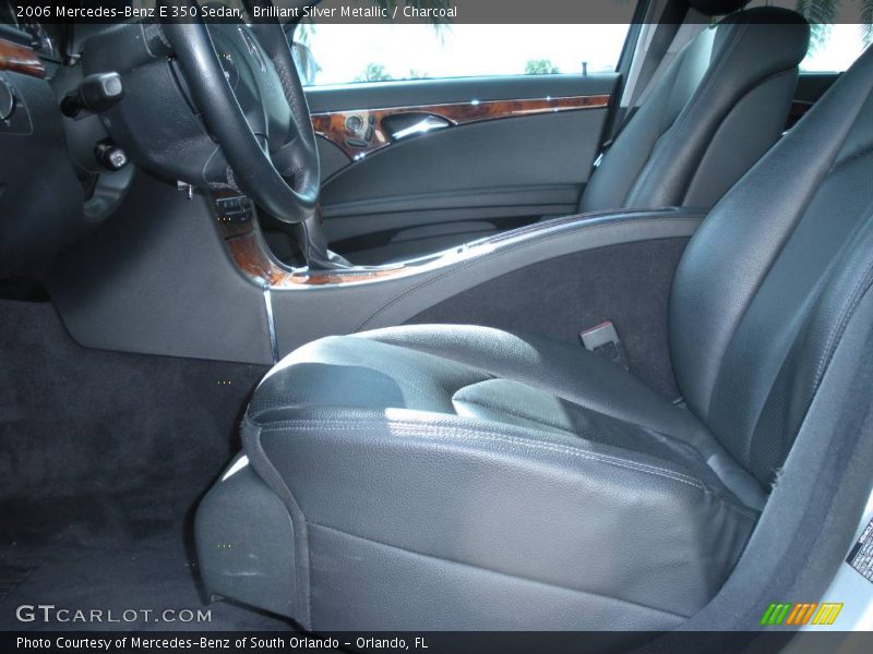 Brilliant Silver Metallic / Charcoal 2006 Mercedes-Benz E 350 Sedan