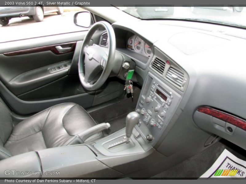 Silver Metallic / Graphite 2003 Volvo S60 2.4T