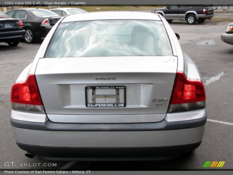 Silver Metallic / Graphite 2003 Volvo S60 2.4T