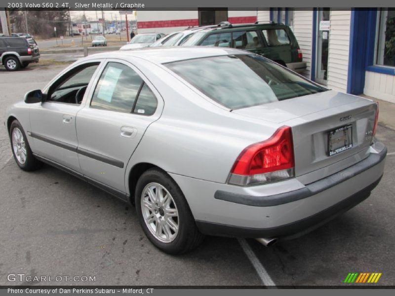 Silver Metallic / Graphite 2003 Volvo S60 2.4T