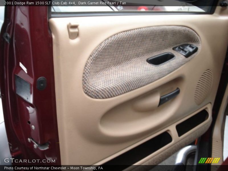 Dark Garnet Red Pearl / Tan 2001 Dodge Ram 1500 SLT Club Cab 4x4