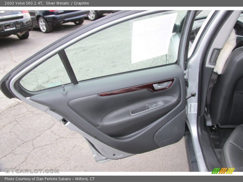 Silver Metallic / Graphite 2003 Volvo S60 2.4T