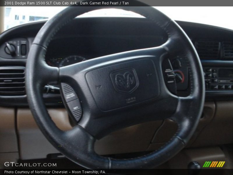 2001 Ram 1500 SLT Club Cab 4x4 Steering Wheel