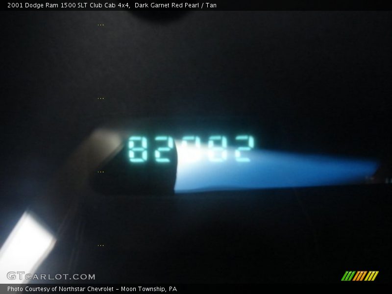 Dark Garnet Red Pearl / Tan 2001 Dodge Ram 1500 SLT Club Cab 4x4
