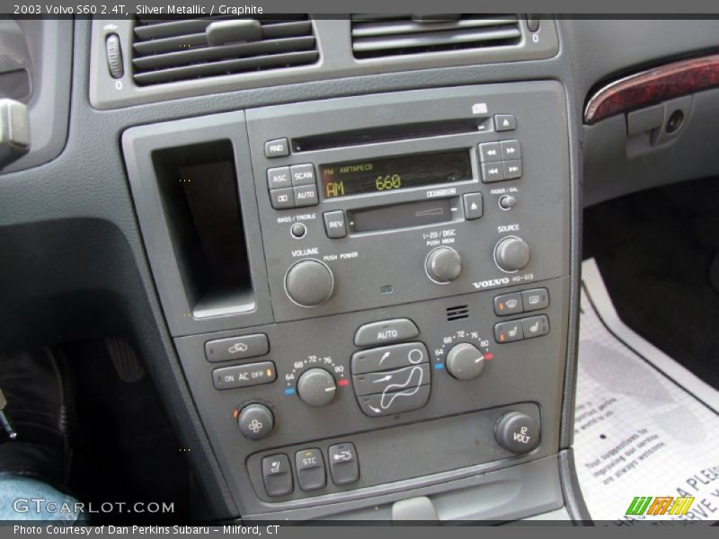 Silver Metallic / Graphite 2003 Volvo S60 2.4T
