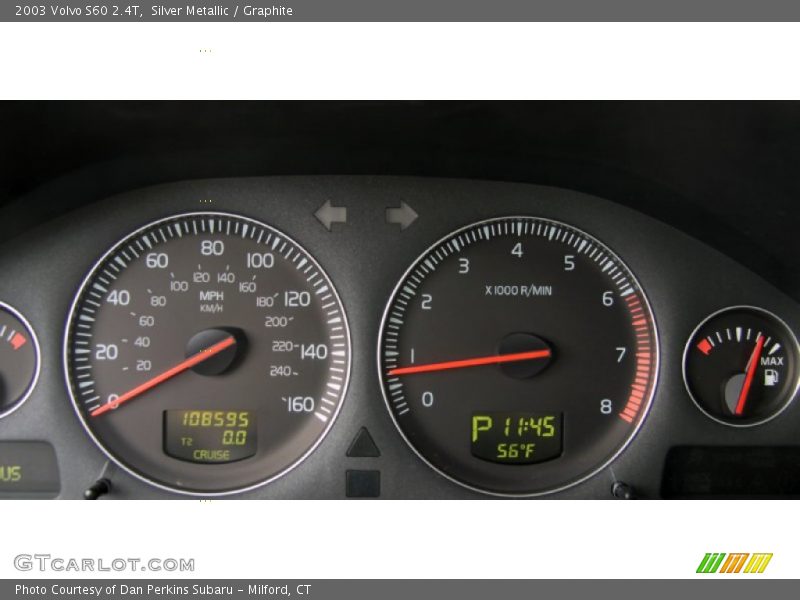 Silver Metallic / Graphite 2003 Volvo S60 2.4T