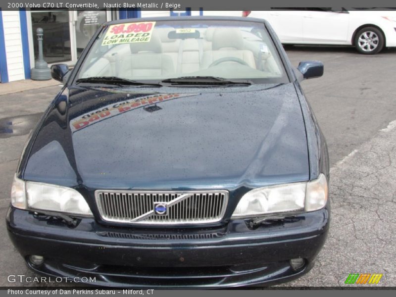 Nautic Blue Metallic / Beige 2000 Volvo C70 LT Convertible