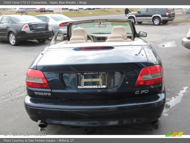 Nautic Blue Metallic / Beige 2000 Volvo C70 LT Convertible