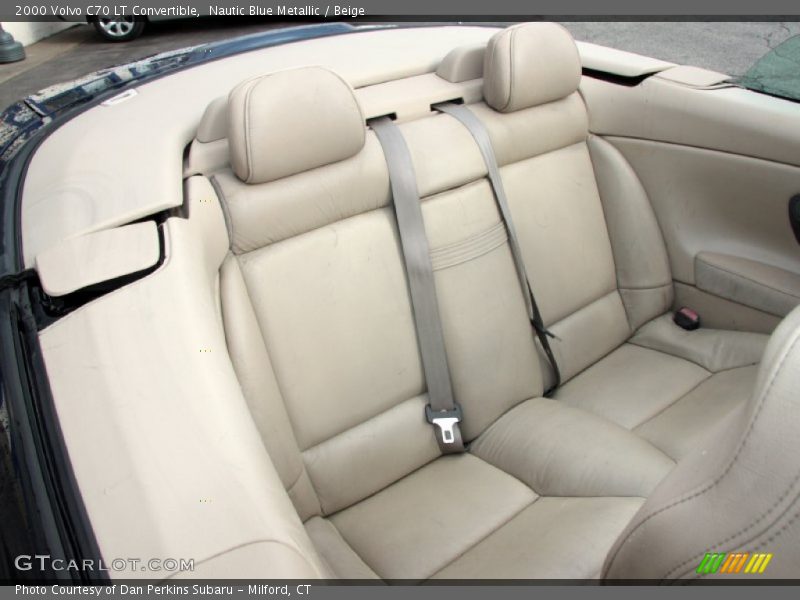 Nautic Blue Metallic / Beige 2000 Volvo C70 LT Convertible