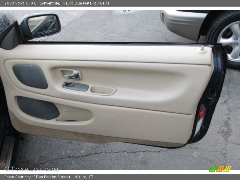 Nautic Blue Metallic / Beige 2000 Volvo C70 LT Convertible