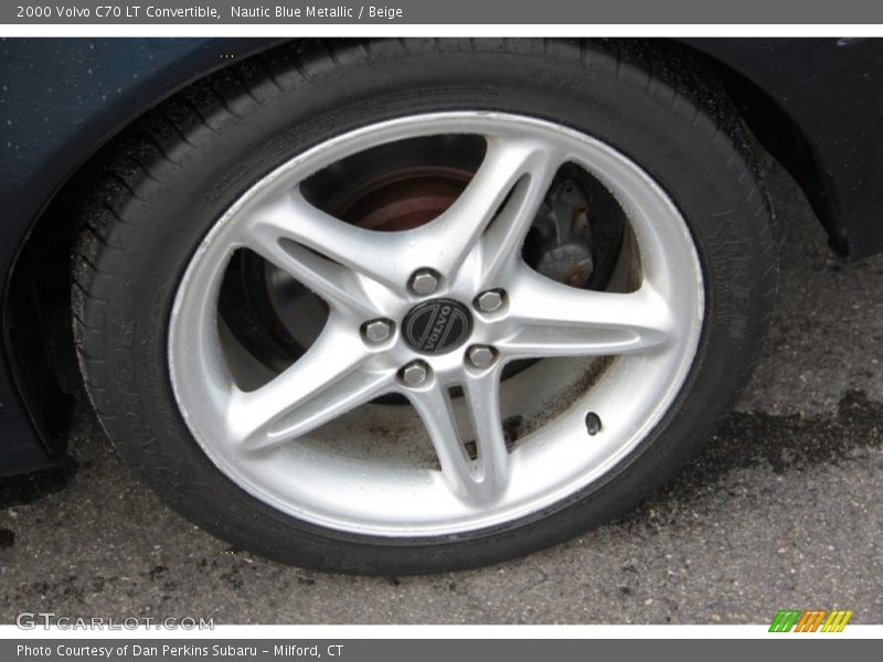 Nautic Blue Metallic / Beige 2000 Volvo C70 LT Convertible