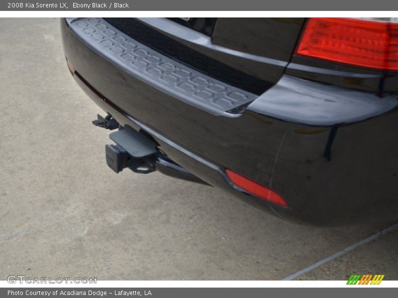 Ebony Black / Black 2008 Kia Sorento LX