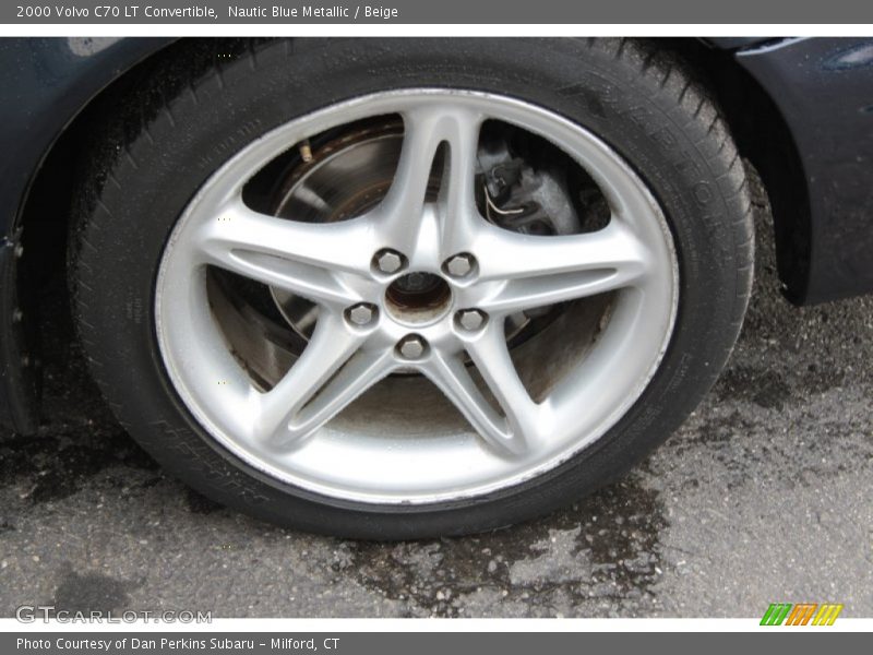 Nautic Blue Metallic / Beige 2000 Volvo C70 LT Convertible