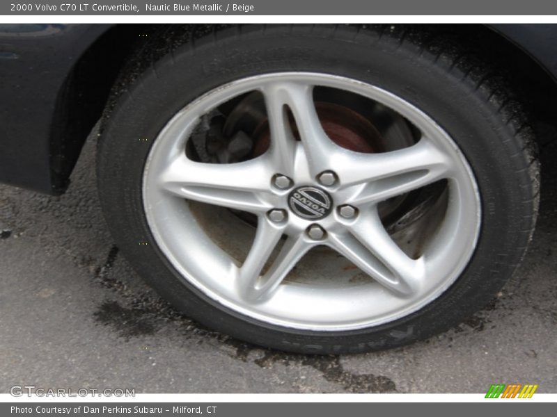 Nautic Blue Metallic / Beige 2000 Volvo C70 LT Convertible