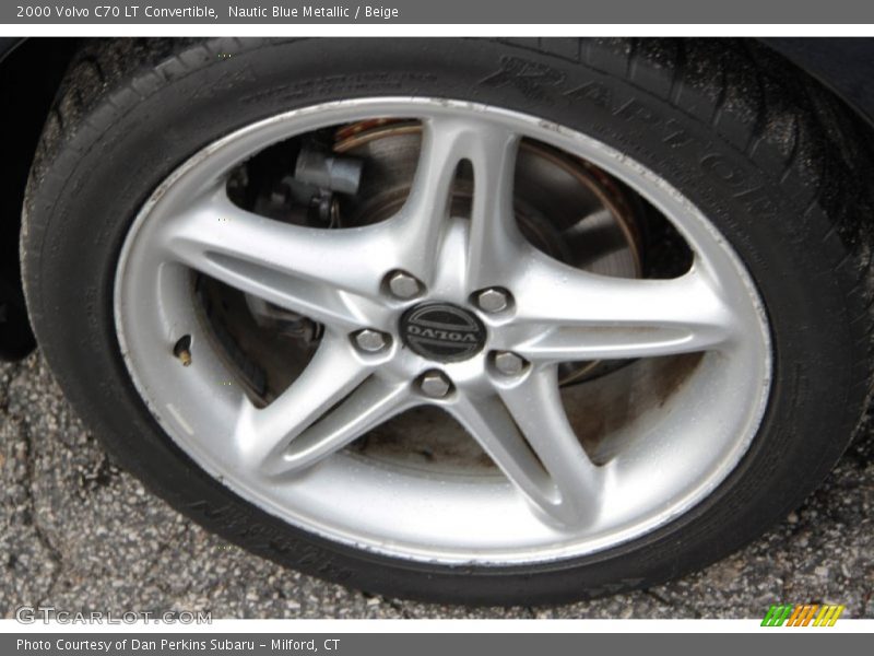 Nautic Blue Metallic / Beige 2000 Volvo C70 LT Convertible
