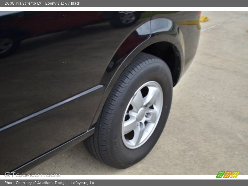 Ebony Black / Black 2008 Kia Sorento LX