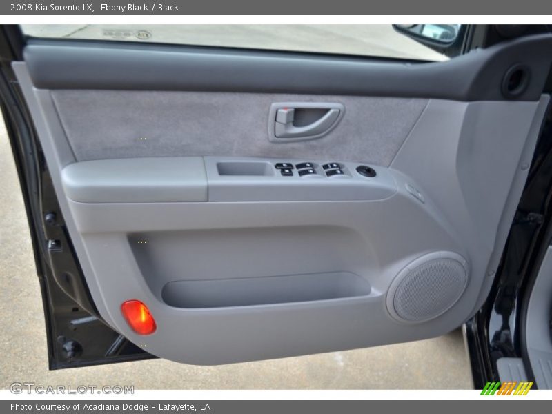 Ebony Black / Black 2008 Kia Sorento LX