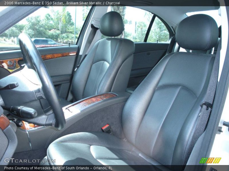 Brilliant Silver Metallic / Charcoal 2006 Mercedes-Benz E 350 Sedan