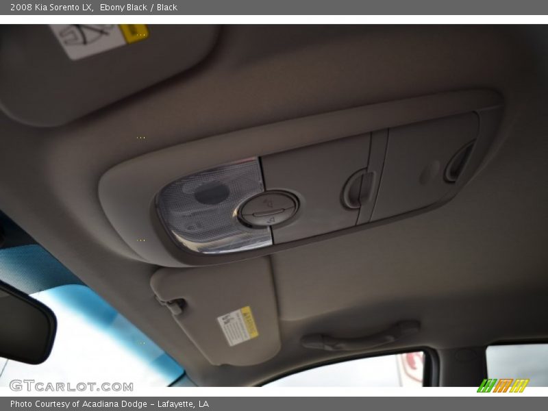Ebony Black / Black 2008 Kia Sorento LX