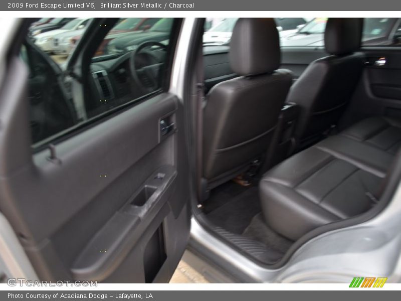 Brilliant Silver Metallic / Charcoal 2009 Ford Escape Limited V6