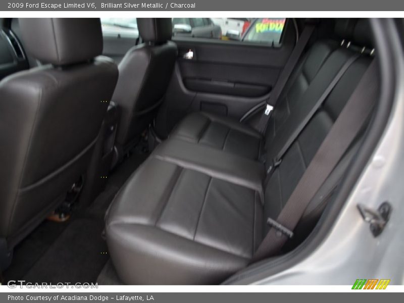 Brilliant Silver Metallic / Charcoal 2009 Ford Escape Limited V6