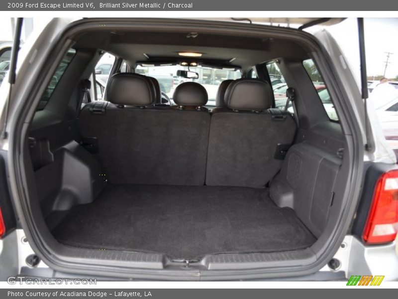 Brilliant Silver Metallic / Charcoal 2009 Ford Escape Limited V6