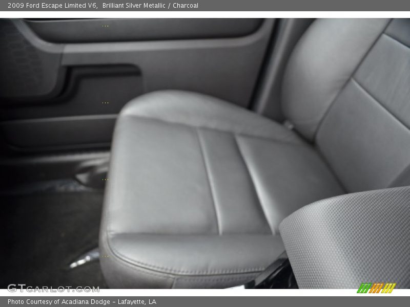 Brilliant Silver Metallic / Charcoal 2009 Ford Escape Limited V6