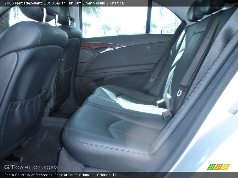 Brilliant Silver Metallic / Charcoal 2006 Mercedes-Benz E 350 Sedan