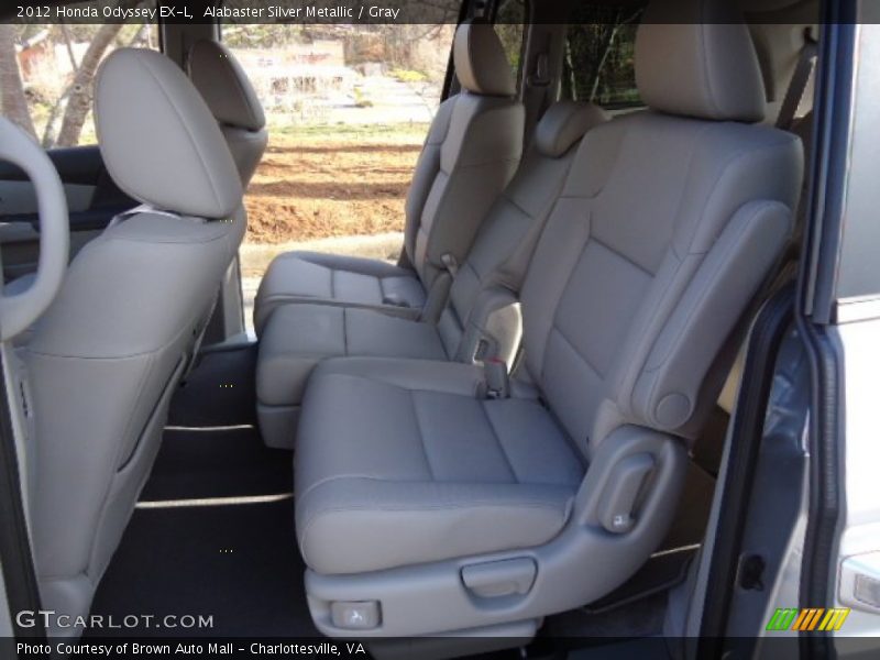 Alabaster Silver Metallic / Gray 2012 Honda Odyssey EX-L