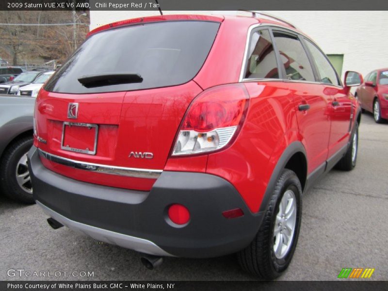 Chili Pepper Red / Tan 2009 Saturn VUE XE V6 AWD