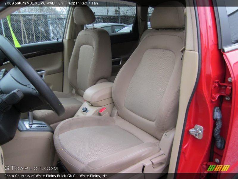 Chili Pepper Red / Tan 2009 Saturn VUE XE V6 AWD