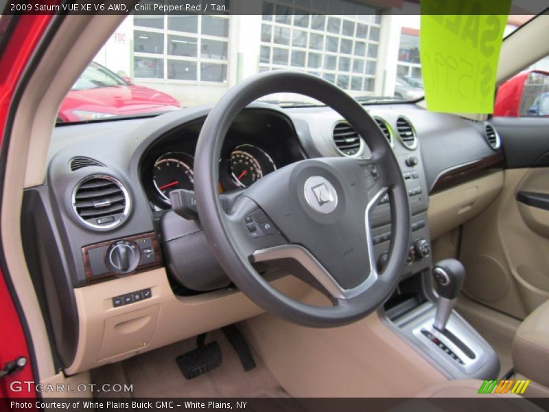 Dashboard of 2009 VUE XE V6 AWD