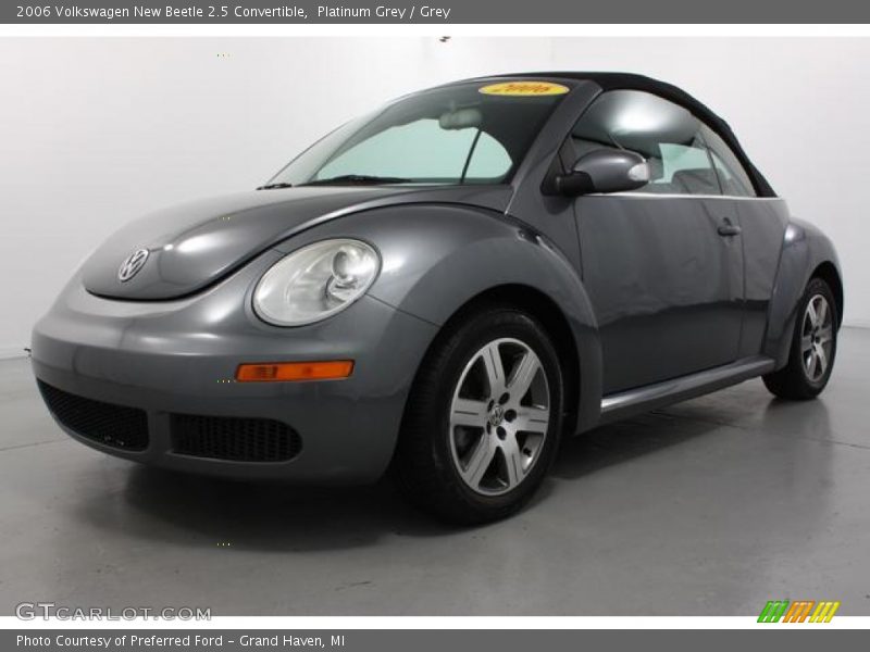 Platinum Grey / Grey 2006 Volkswagen New Beetle 2.5 Convertible