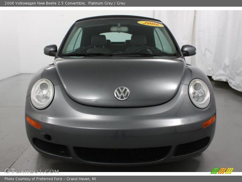 Platinum Grey / Grey 2006 Volkswagen New Beetle 2.5 Convertible