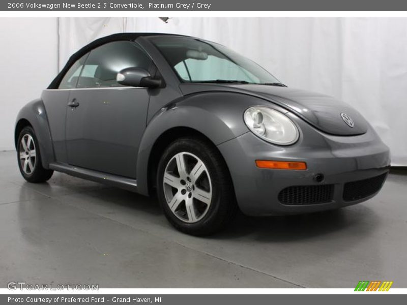 Platinum Grey / Grey 2006 Volkswagen New Beetle 2.5 Convertible