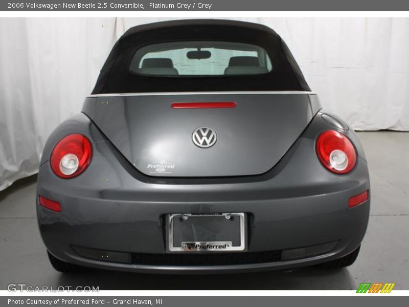 Platinum Grey / Grey 2006 Volkswagen New Beetle 2.5 Convertible