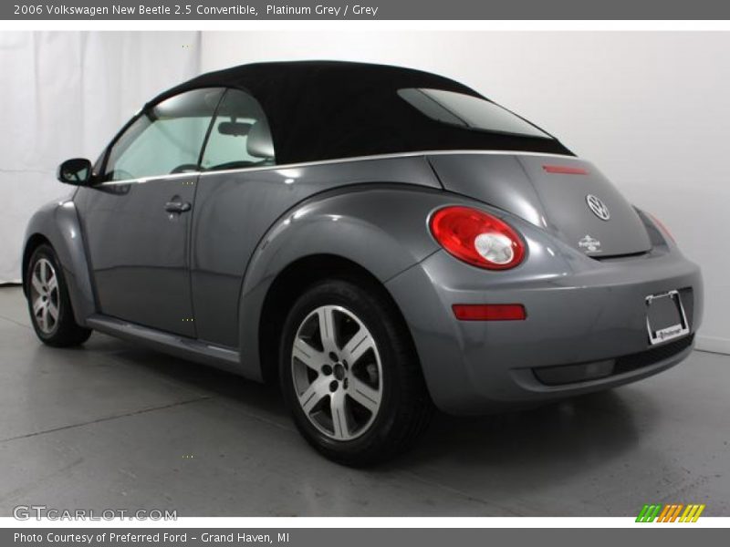 Platinum Grey / Grey 2006 Volkswagen New Beetle 2.5 Convertible