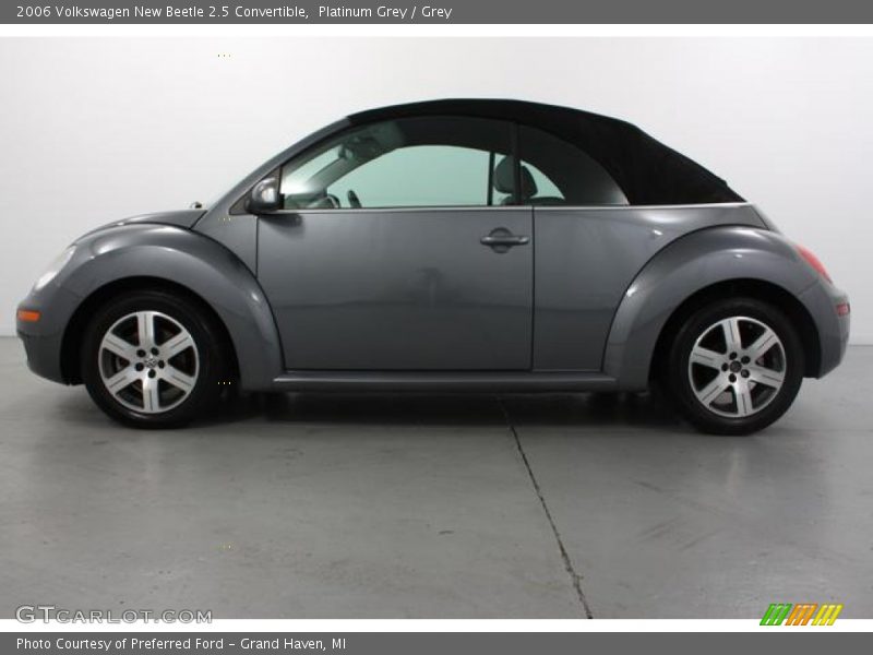 Platinum Grey / Grey 2006 Volkswagen New Beetle 2.5 Convertible