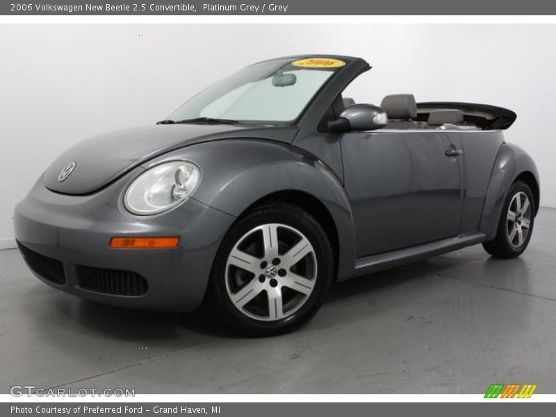 Platinum Grey / Grey 2006 Volkswagen New Beetle 2.5 Convertible