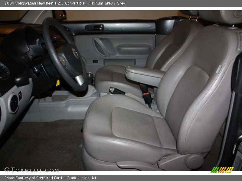 Platinum Grey / Grey 2006 Volkswagen New Beetle 2.5 Convertible
