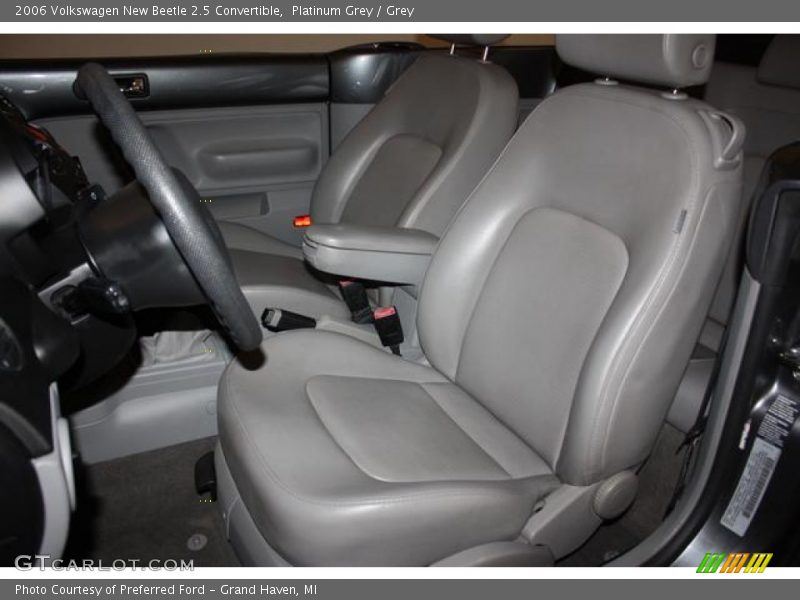 Platinum Grey / Grey 2006 Volkswagen New Beetle 2.5 Convertible