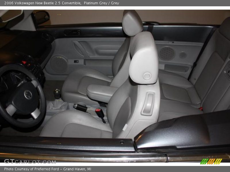 Platinum Grey / Grey 2006 Volkswagen New Beetle 2.5 Convertible