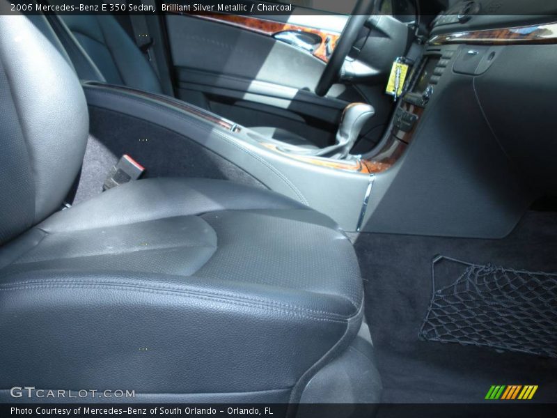 Brilliant Silver Metallic / Charcoal 2006 Mercedes-Benz E 350 Sedan