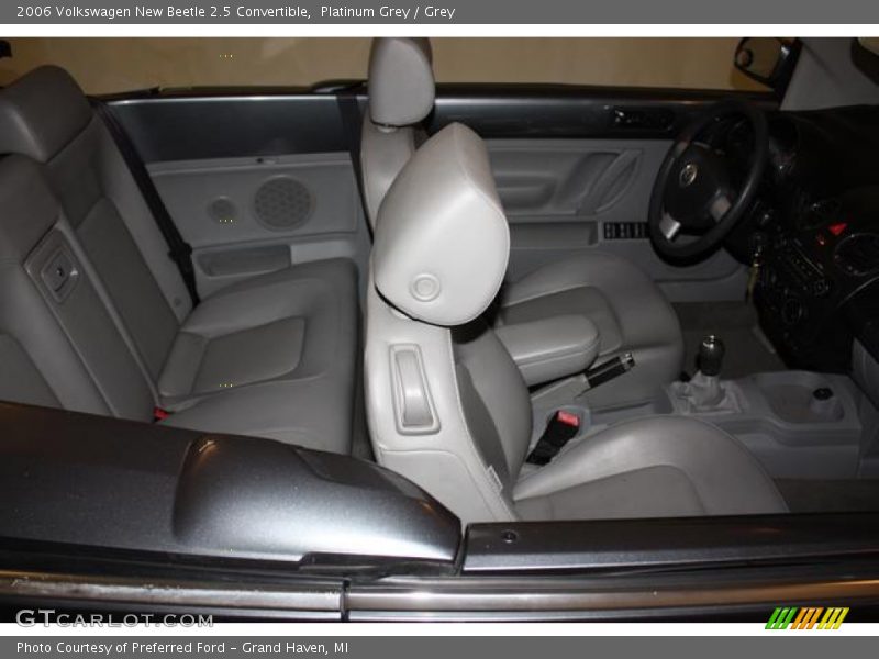 Platinum Grey / Grey 2006 Volkswagen New Beetle 2.5 Convertible