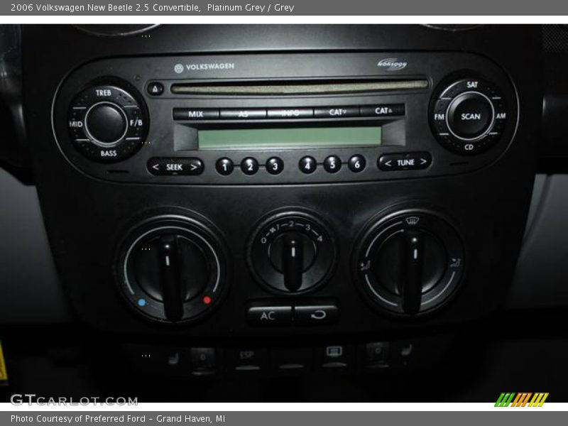 Platinum Grey / Grey 2006 Volkswagen New Beetle 2.5 Convertible