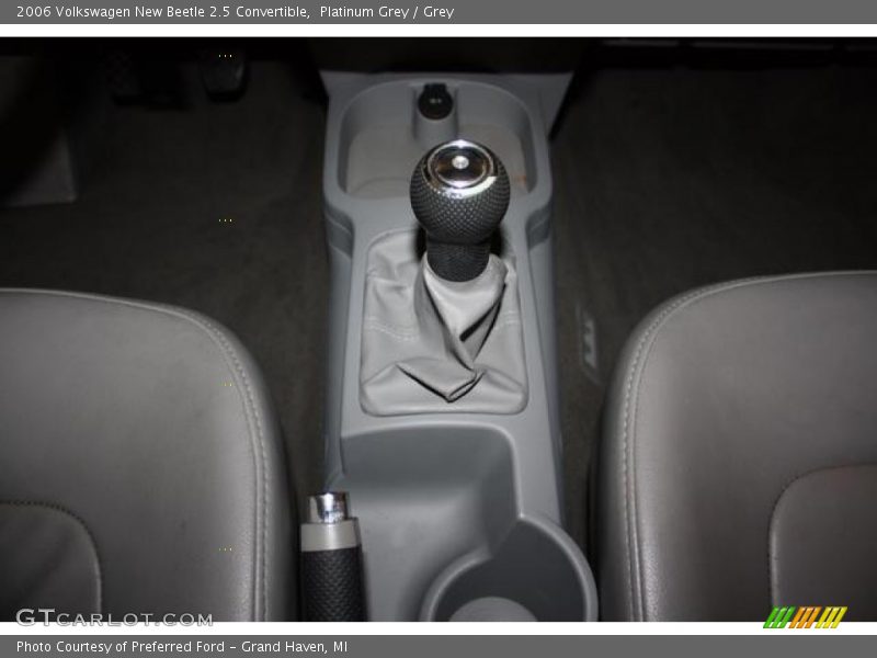 Platinum Grey / Grey 2006 Volkswagen New Beetle 2.5 Convertible