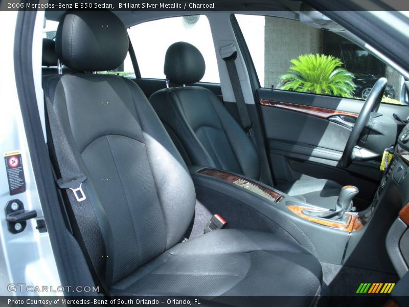 Brilliant Silver Metallic / Charcoal 2006 Mercedes-Benz E 350 Sedan