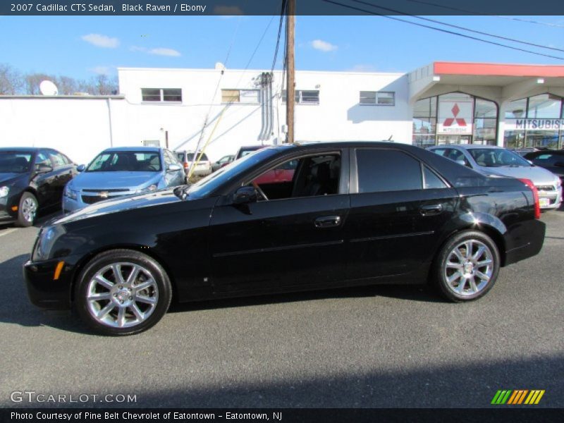 Black Raven / Ebony 2007 Cadillac CTS Sedan