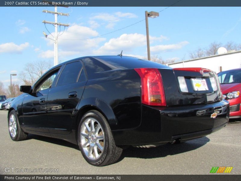 Black Raven / Ebony 2007 Cadillac CTS Sedan